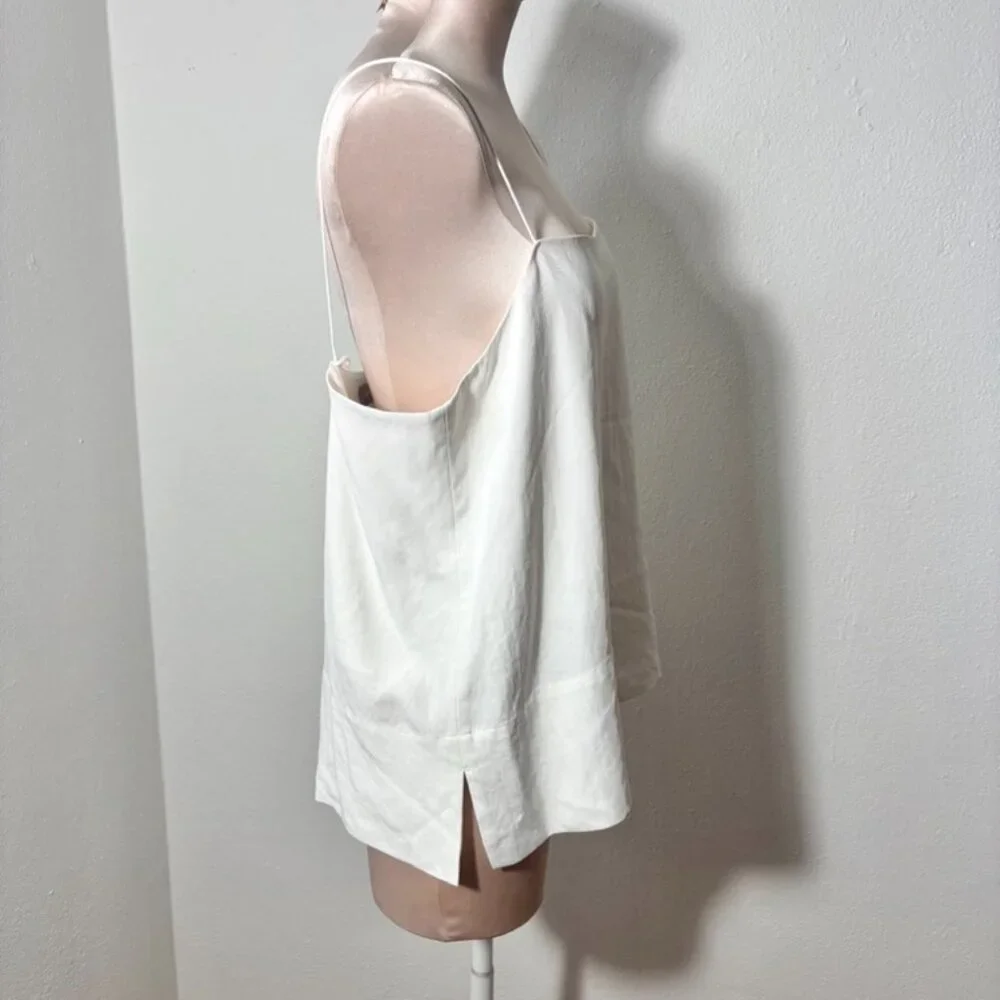 Everlane Womens Size 12 Boxy Camisole Tank Top White Essential Classic - Picture 4 of 10